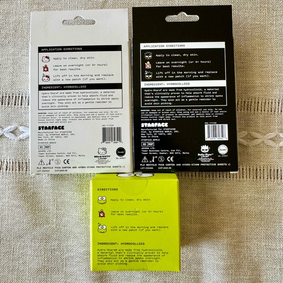 🦄LTD⭐️Starface x HELLO KITTY/BADTZ-MARU/KEROPPI~Pimple Patch Compact +2 … - Picture 5 of 8